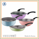 Korea Excellent Ceramic Coating Fry Pan and Wok Pan
